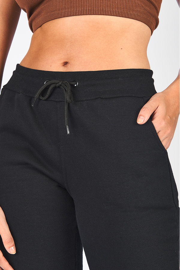 Calça de Moletom Feminina Preta